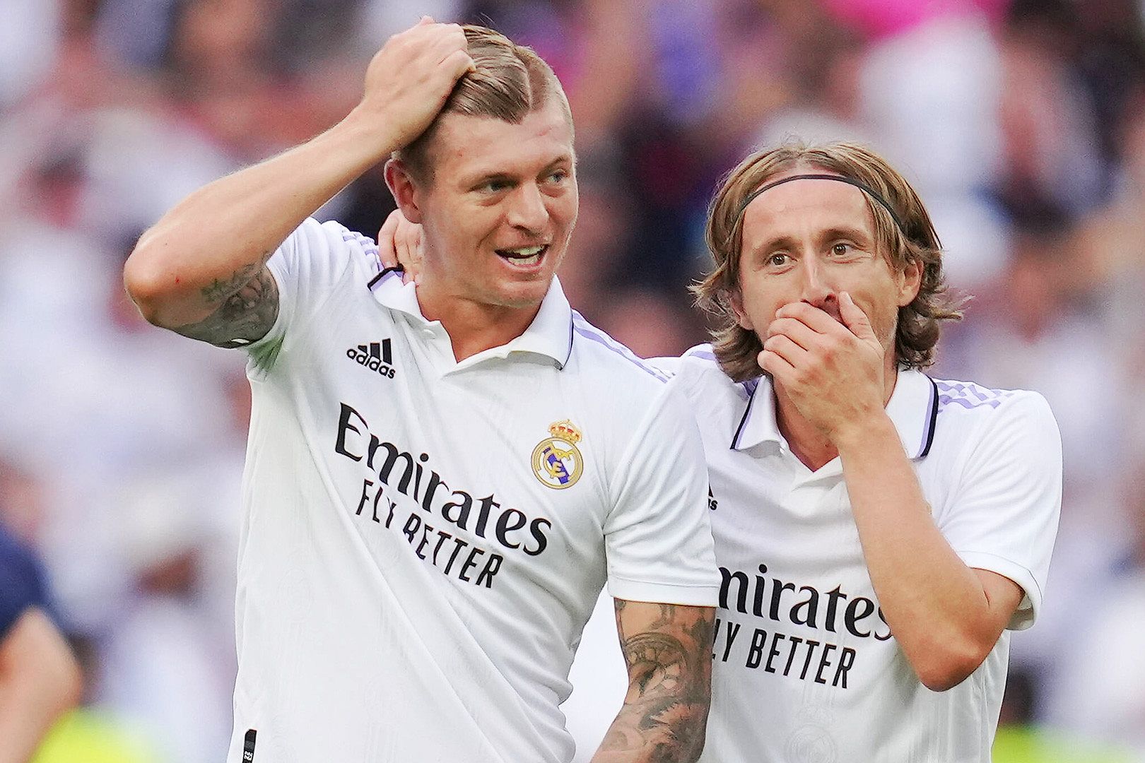 Luka Modrić trong trận đấu