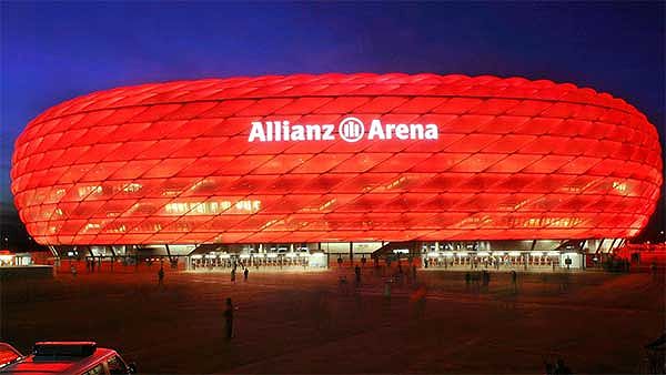 Sân vận động Allianz Arena – Munich, Đức